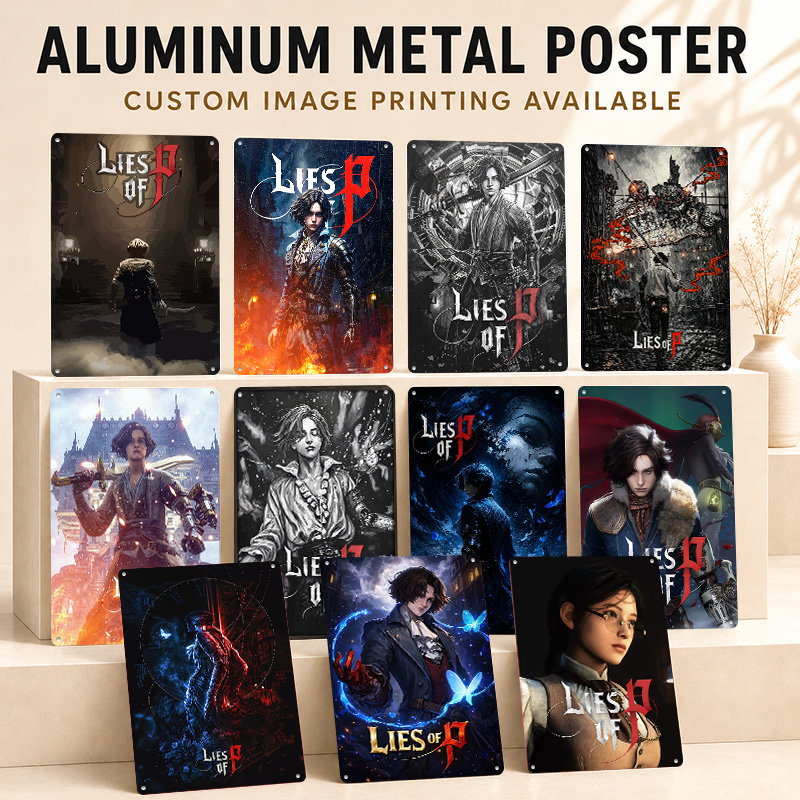 Arcade Quest - Lies Of P Textured Posters Personalized