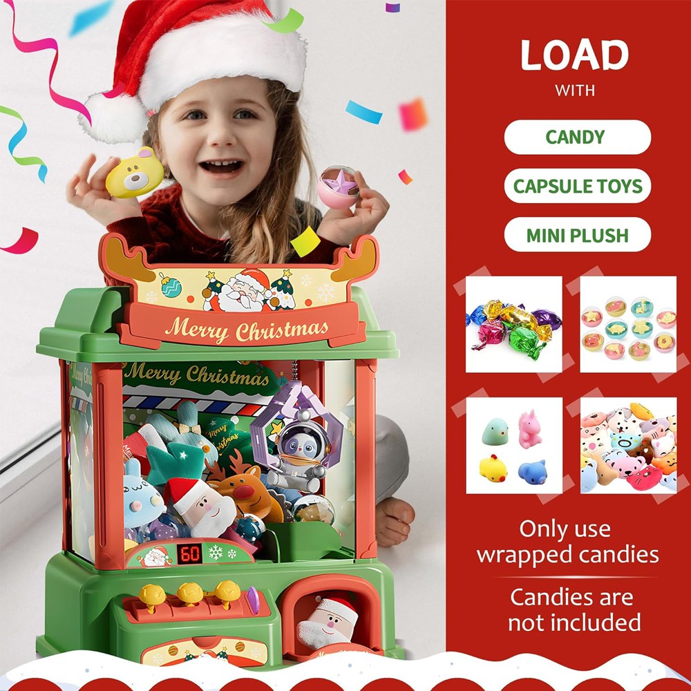 Christmas Claw Machine For Kid - Arcade Games And Vending 评论和价格