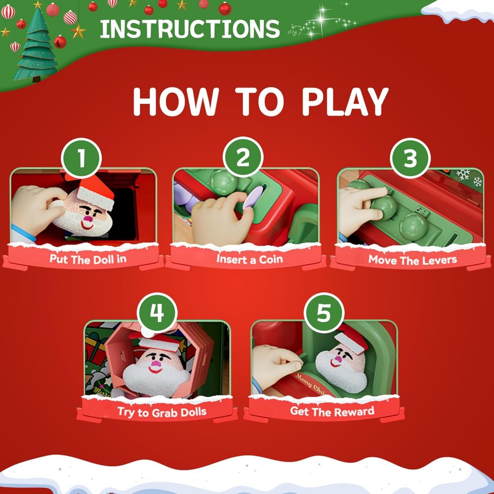 Christmas Claw Machine For Kid - Arcade Games And Vending 评论和价格