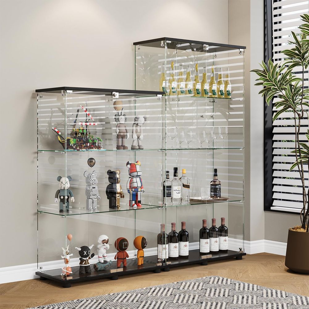 Display Cabinet with 4Shelf Do - Glass Cabinet Display 评论和价格