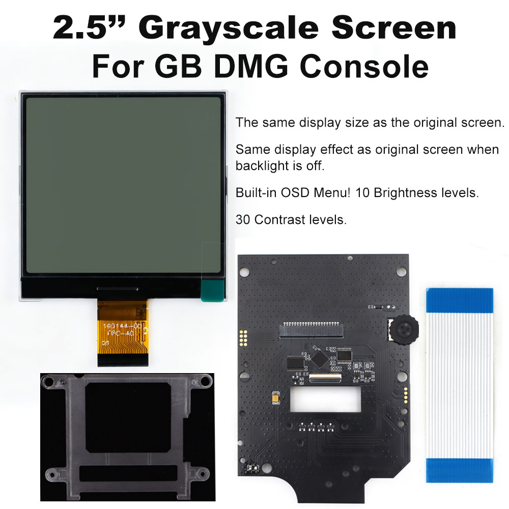 HISPEEDIDO 2.5 Inches Grayscal - Lcd Screen Arcade 评论和价格