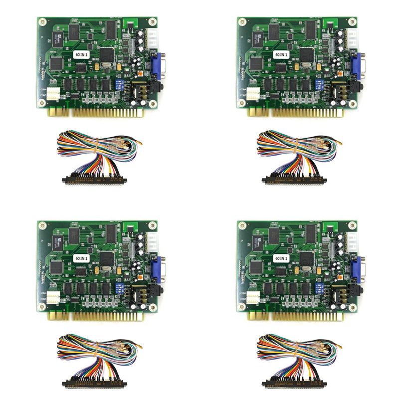 Efficient 4X 60 In 1 Multicade - Usb Game Board Jamma 评论和价格