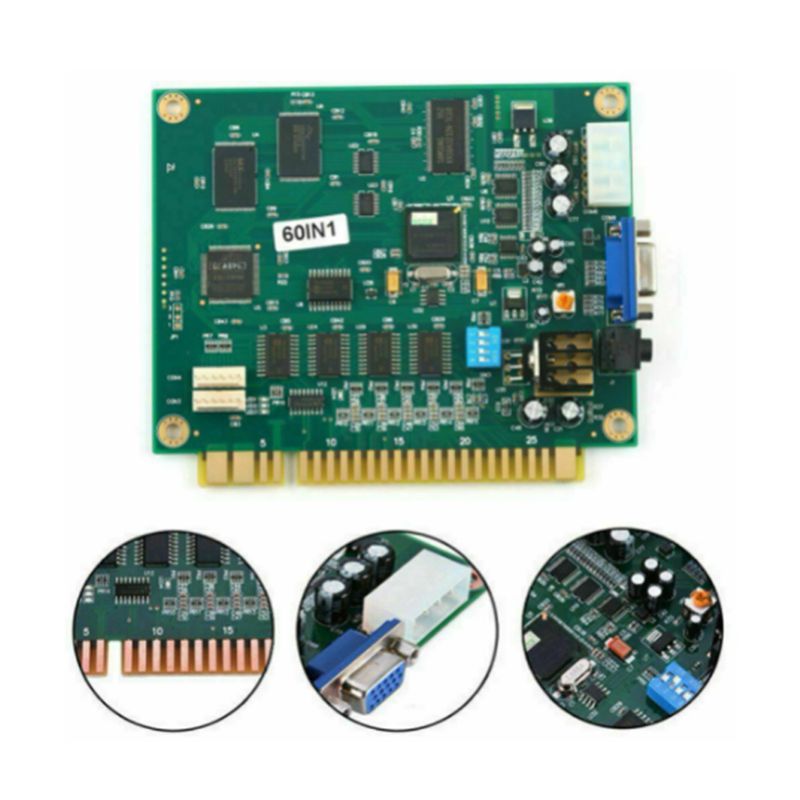 Efficient 4X 60 In 1 Multicade - Usb Game Board Jamma 评论和价格